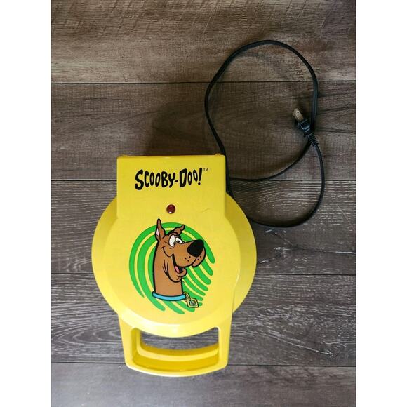 Vintage 90’s Scooby Doo Waffle Maker Model SD8WAF Tested Works! *RARE* - Picture 5 of 5